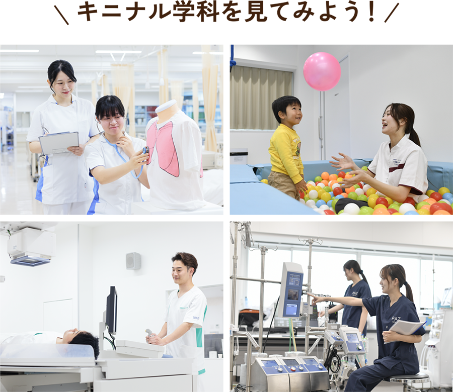 キニナル学科を見てみよう!